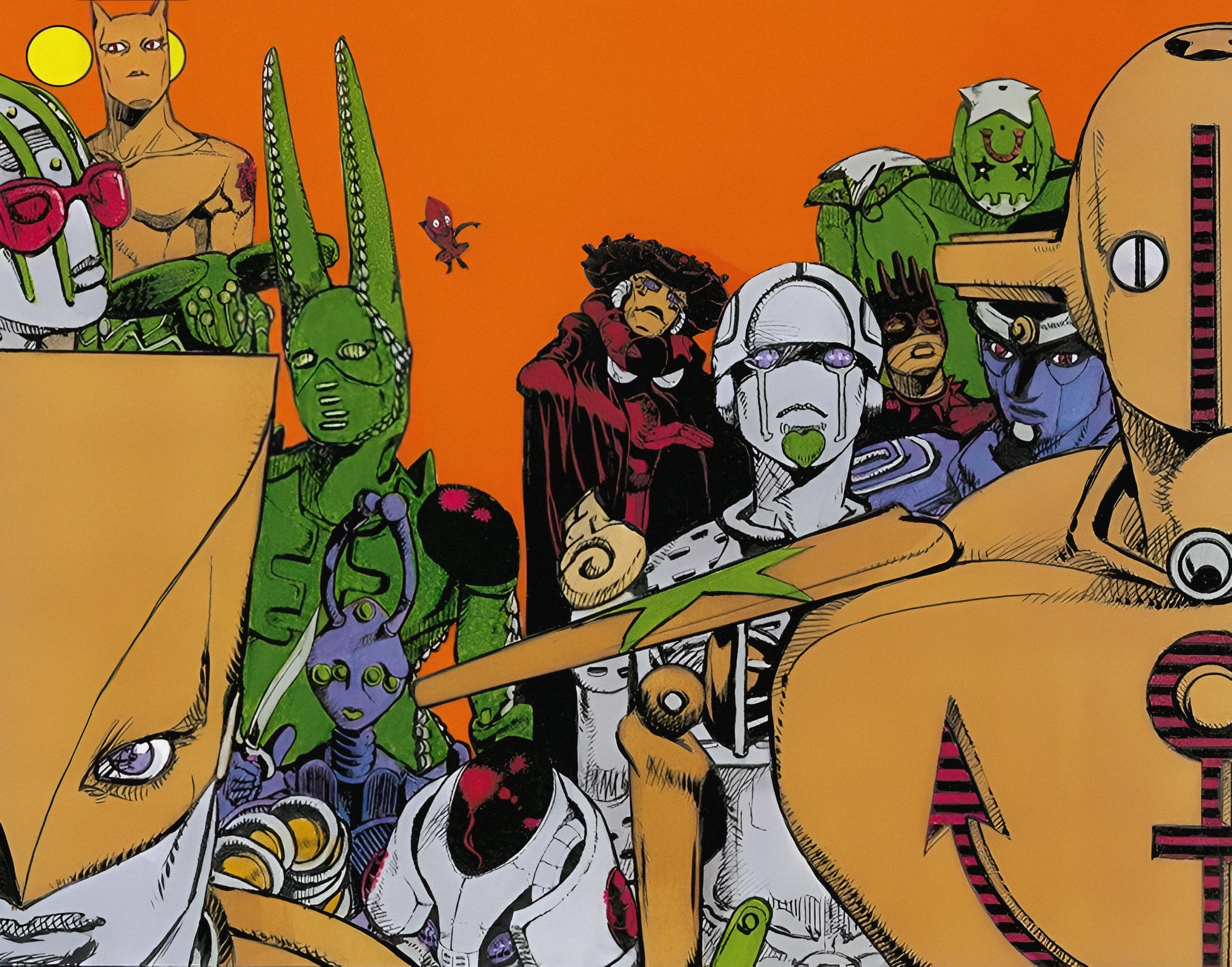 All Stands from JoJo's Bizarre Adventure